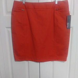 Rafaella Skirt Red